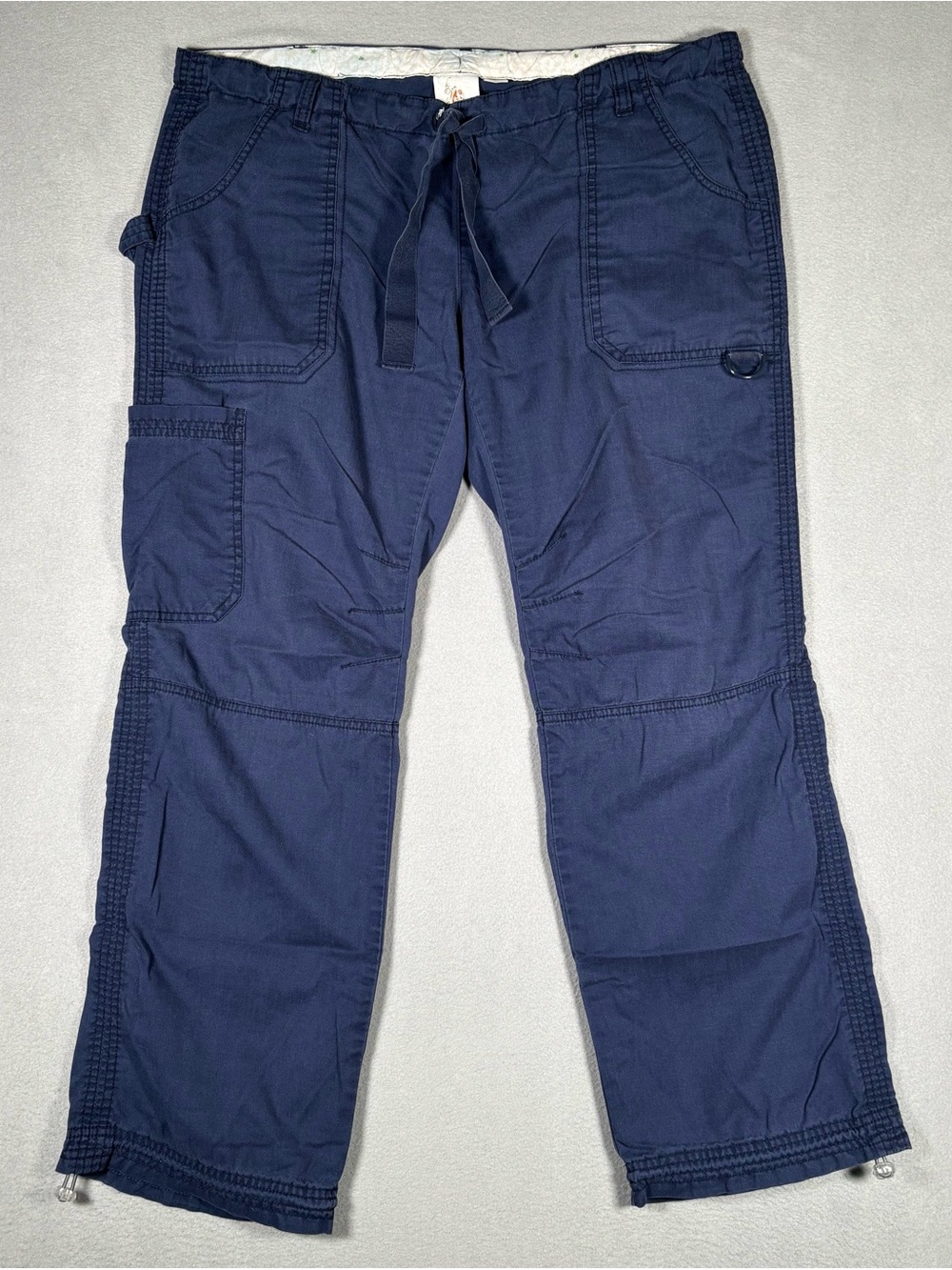 Koi Stretch Lindesy Scrub Pants Women’s Medium Petite MP Navy Slim Nursing